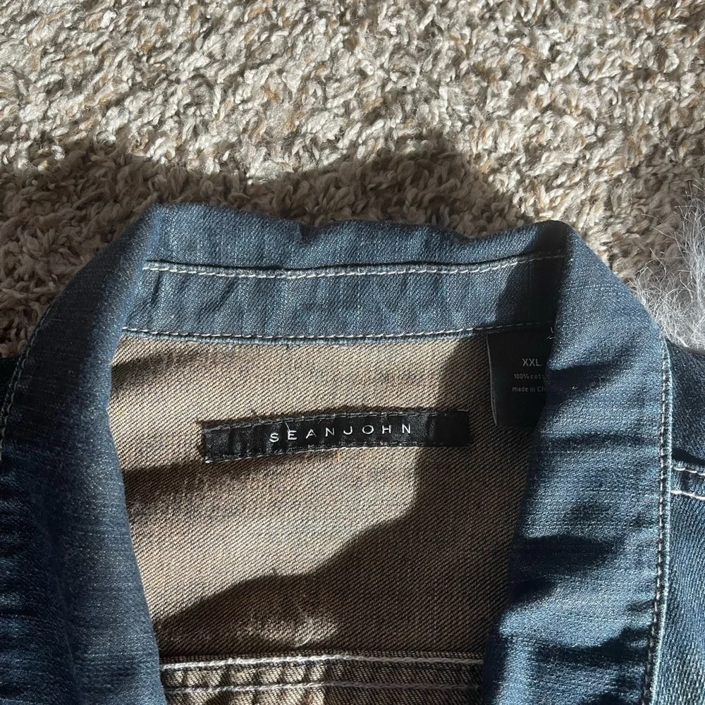 Vintage Sean John Y2K Denim Jacket